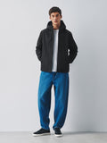 Twiwear Men's Black Hooded Waterproof Zip Jacket - view 1
