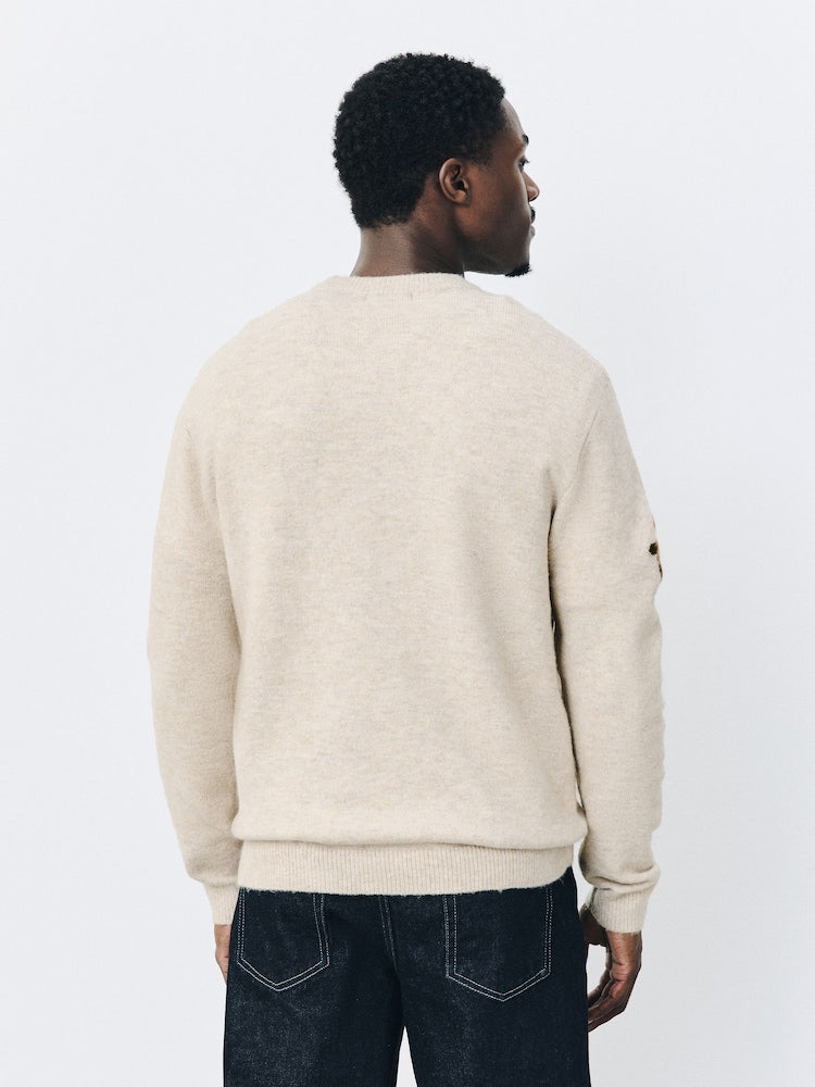 Twiwear Men's Neutral Christmas Motif Sweater - view 3